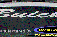 DC08025 Buick Decal 