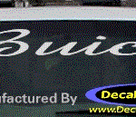 DC08027 Buick Decal