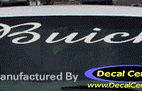 DC08027 Buick Decal 