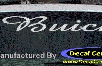 DC08028 Buick Decal 