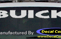 DC08033 Buick Decal 