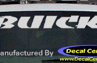DC08036 Buick Decal 