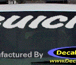 DC08037 Buick Decal