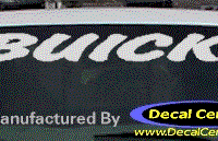 DC08037 Buick Decal 