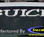 DC08038 Buick Decal