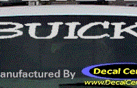 DC08038 Buick Decal 