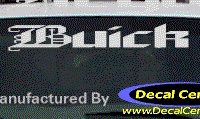 DC08040 Buick Decal 