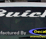 DC08042 Buick Decal