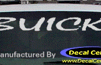 DC08044 Buick Decal 