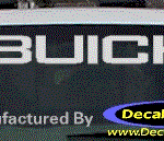 DC08045 Buick Decal w/Symbol