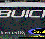 DC08046 Buick Decal w/Symbol