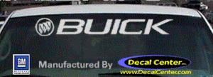 DC08046 Buick Decal w/Symbol