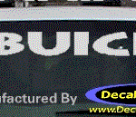 DC08048 Buick Decal w/Symbol