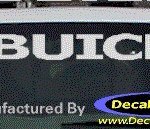 DC08049 Buick Decal w/Symbol