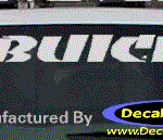 DC08051 Buick Decal w/Symbol