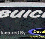 DC08052 Buick Decal w/Symbol