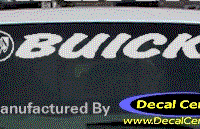 DC08052 Buick Decal w/Symbol 