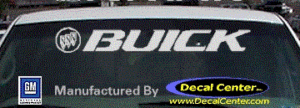 DC08054 Buick Decal w/Symbol