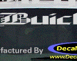 DC08055 Buick Decal w/Symbol