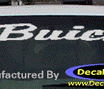 DC08057 Buick Decal w/Symbol