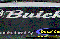 DC08057 Buick Decal w/Symbol 