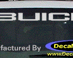 DC08060 Buick Decal w/6 Symbol