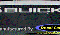 DC08060 Buick Decal w/6 Symbol 