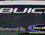DC08061 Buick Decal w/6 Symbol