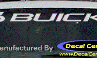 DC08061 Buick Decal w/6 Symbol 