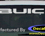 DC08062 Buick Decal w/6 Symbol