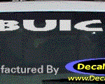 DC08063 Buick Decal w/6 Symbol