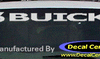 DC08064 Buick Decal w/6 Symbol 