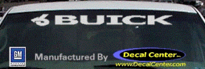 DC08064 Buick Decal w/6 Symbol