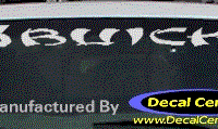 DC08065 Buick Decal w/6 Symbol 
