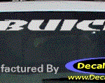 DC08066 Buick Decal w/6 Symbol