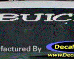 DC08068 Buick Decal w/6 Symbol