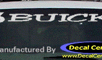 DC08068 Buick Decal w/6 Symbol 