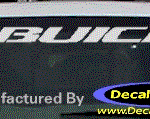 DC08069 Buick Decal w/6 Symbol