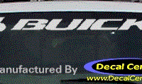 DC08069 Buick Decal w/6 Symbol 