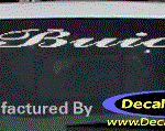 DC08071 Buick Decal w/6 Symbol