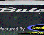 DC08072 Buick Decal w/6 Symbol