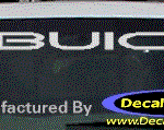 DC08073 Buick Decal w/6 Symbol