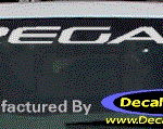 DC08076 Buick Regal Decal