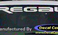 DC08077 Buick Regal Decal 