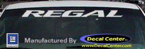 DC08086 Buick Regal Decal