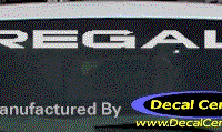 DC08091 Buick Regal Decal 