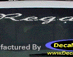 DC08095 Buick Regal Decal