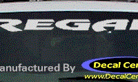 DC08096 Buick Regal Decal 