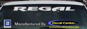 DC08096 Buick Regal Decal