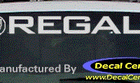 DC08097 Buick Regal Decal w/Symbol 